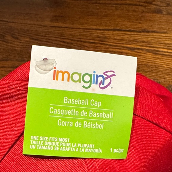 Red Baseball Cap - Picture 2 of 6